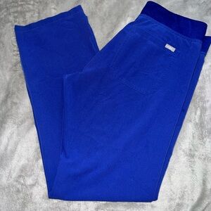 Figs Royal Blue Scrub Pants